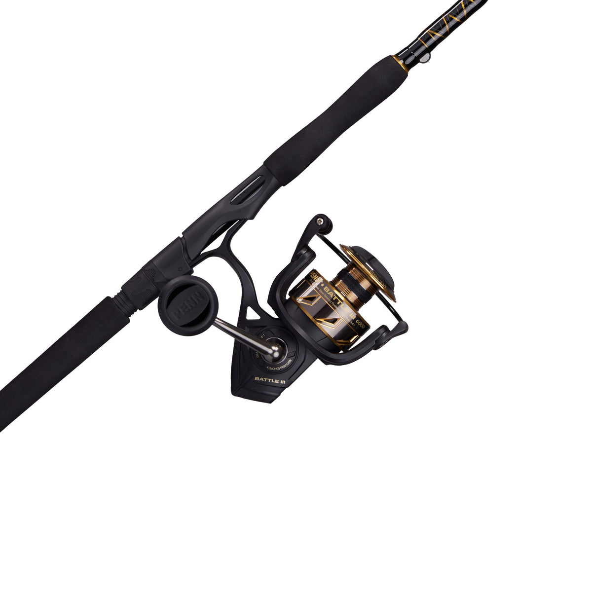 Penn Battle IV Spinning Reel and Fishing Rod Combo