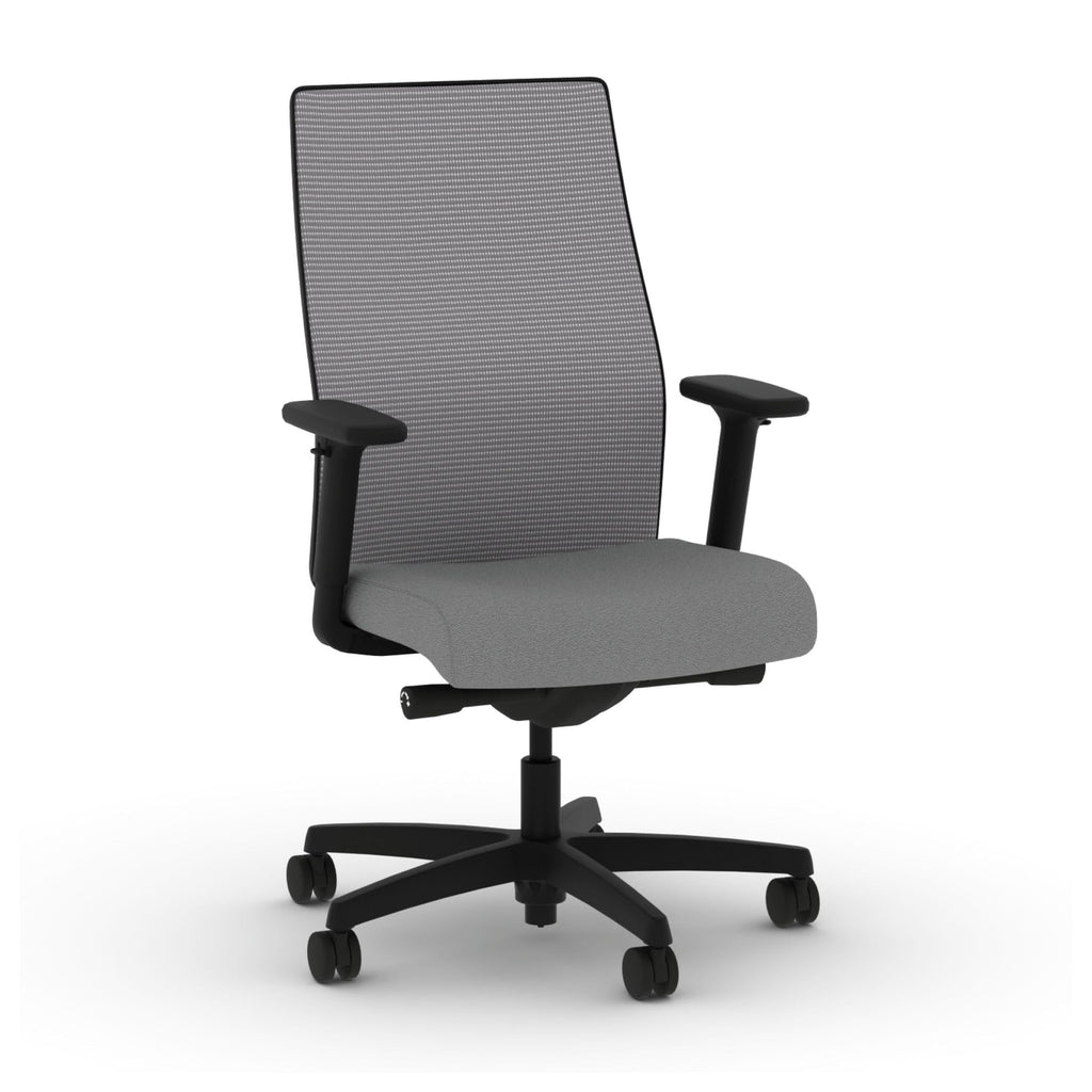 HON Ignition 2.0 Ergonomic Office Chair, Lumbar Support, Desk Chair, Black
