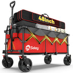Sekey 300L Extended Collapsible Wagon, 660 lb Capacity, 48 in Long