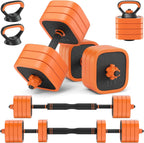 Rendpas Adjustable Dumbbell Set – Free Weights for Home Gym Workouts