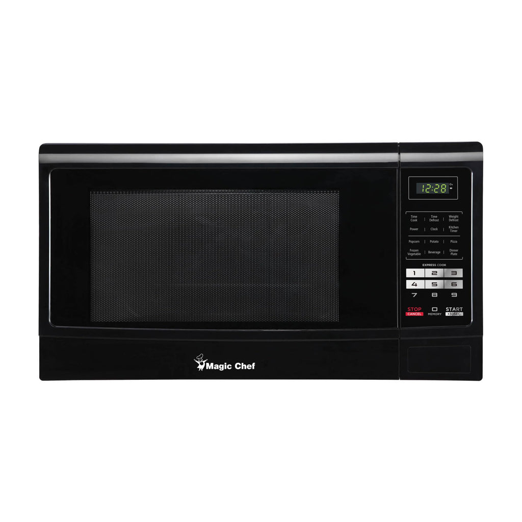Magic Chef Countertop Microwave Oven, 1.6 Cu Ft, 1100W, Stainless Steel