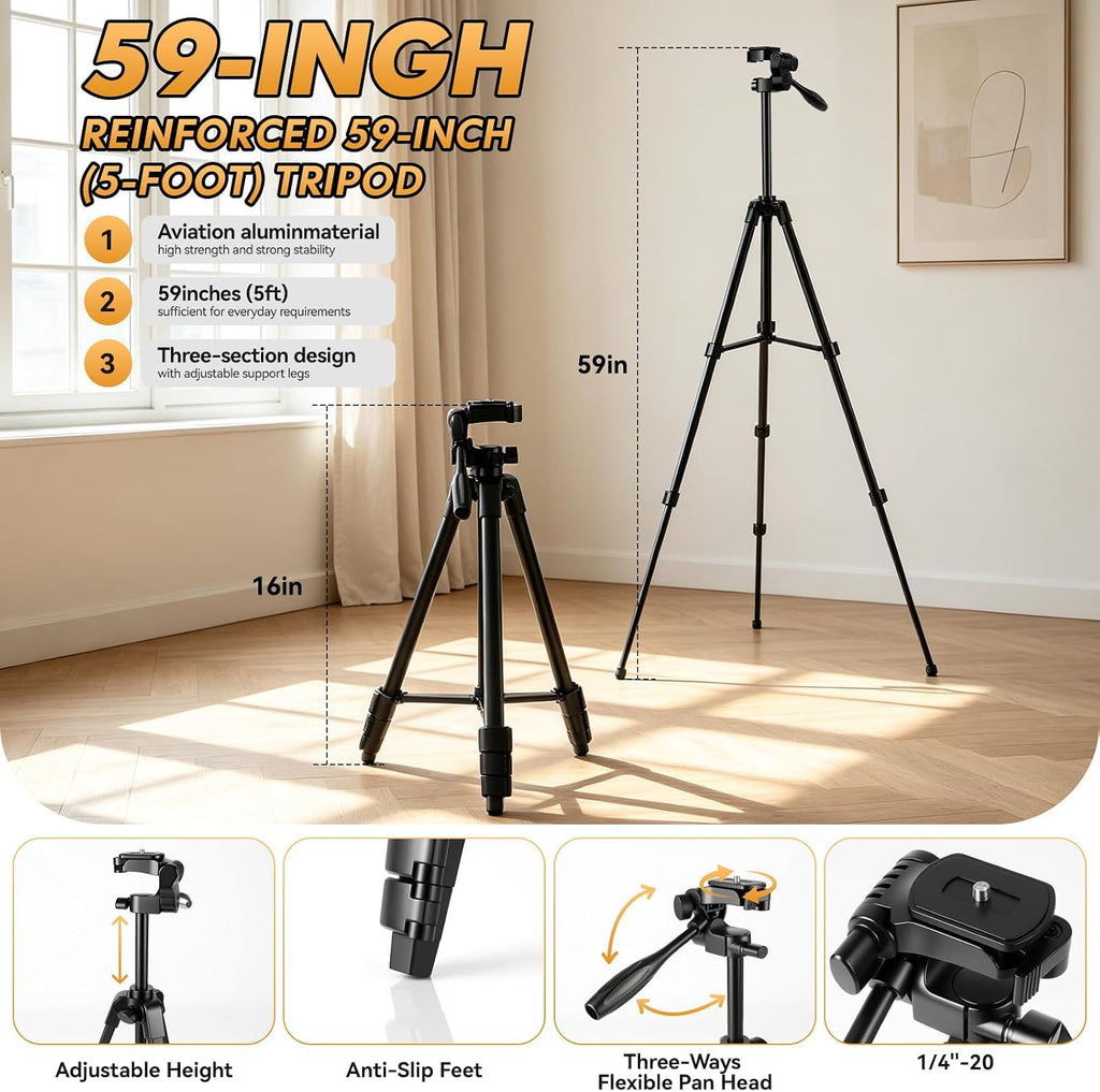 16 Lines Laser Level with Tripod, 4 X 360° Self Leveling for Construction