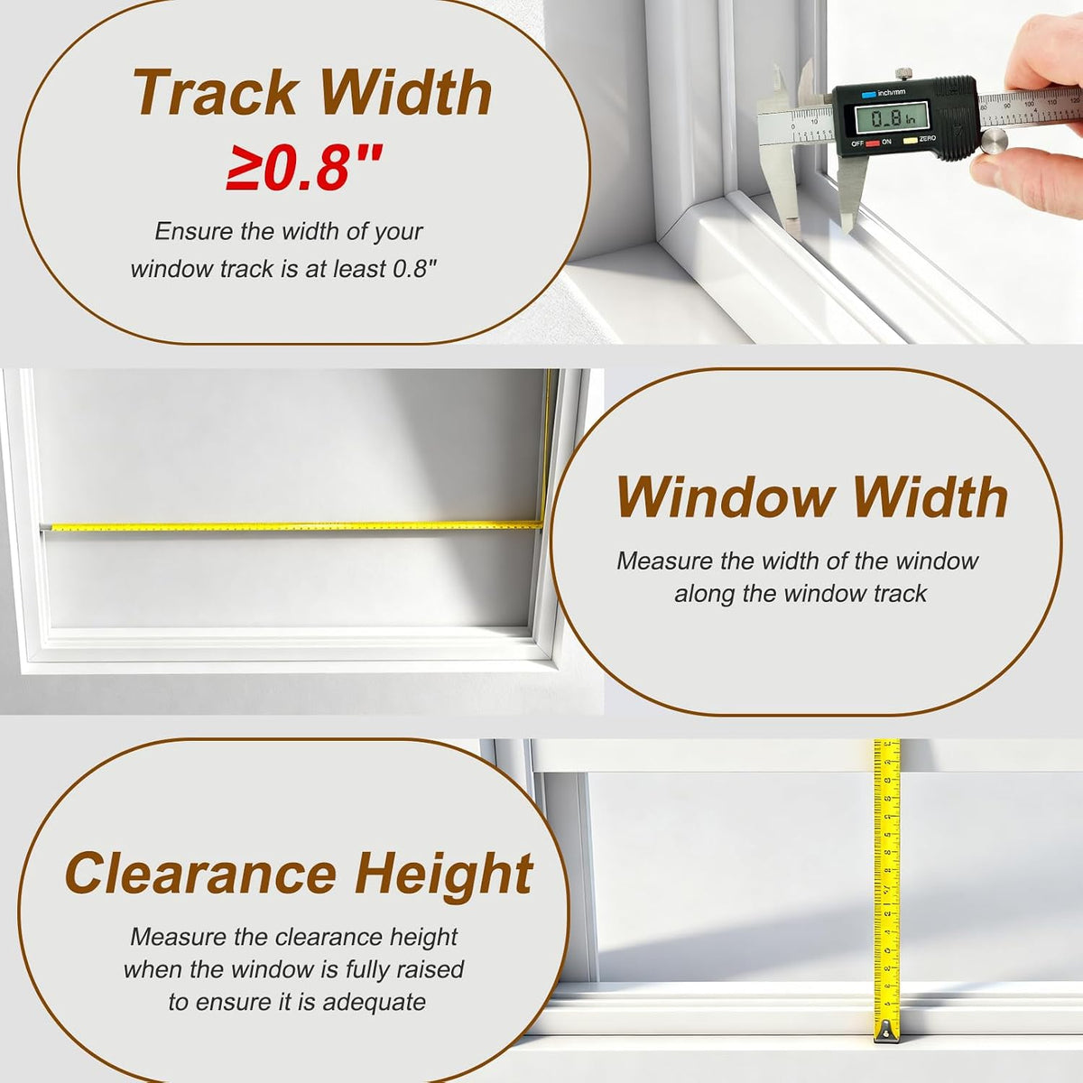 DoCred Cat Door for Window, Full-Size Window Pet Doors Fits 23"-34"