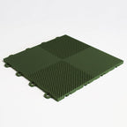 B2US5030 Deck and Patio Flooring Interlocking Tiles Perforated Pack, Green, 30-Pack