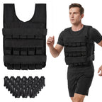 Goplus Adjustable Weighted Vest, 44lbs/66lbs Weight Vest for Men Women