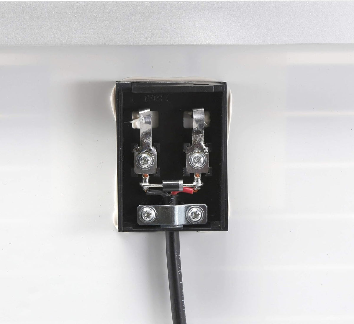 20 Watt 12 Volt Solar Panel with Mounting Bracket and Needed Installation Hardware
