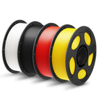 ANYCUBIC PLA Plus (PLA+), 3D Printer Filament 1.75mm Bundle, High Toughness, 1KG Spool, Black, White, Texture Grey, Pink, Red, Blue, Green, Orange, Yellow, Purple, 10KG in Total
