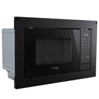 RecPro RV Air Fry Microwave 1.0 Cu Ft, 900W Black