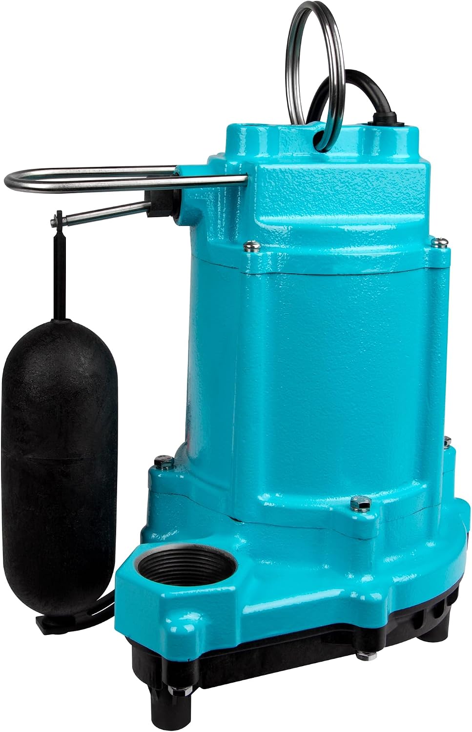 Little Giant 1/3 HP Cast Iron Submersible Sump/Effluent Pump, Blue