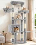 Gitelsnour Cat Tree, 63'' Cat Tower for Large Cats, Big Hammock GCT020G