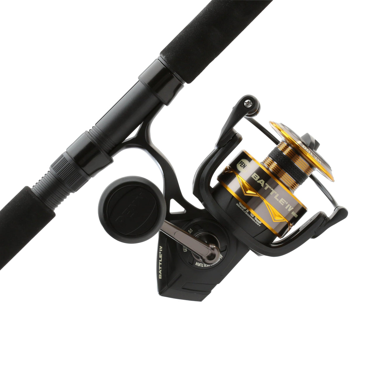 Penn Battle IV Spinning Reel and Fishing Rod Combo