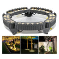 Outdoor Garden Lights, LED Low Voltage Landscape Tree Ring Lights, Palm Tree Lights, IP65 Weatherproof(White Light,Pack of 7)