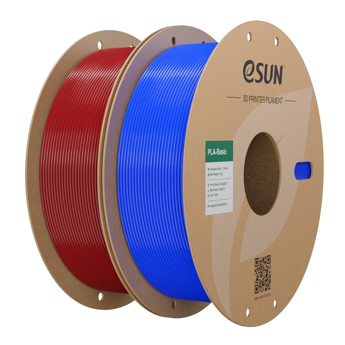 eSUN PLA Basic Filament 1.75mm 3D Printer Filament 10KG 10 Colors