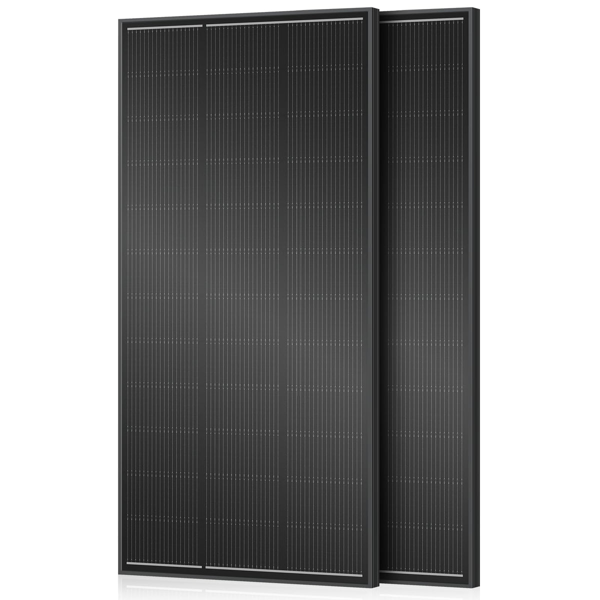 200 Watt Solar Panel 18BB N-Type, 25% Efficiency Monocrystalline Grade A+ Cells, 12V 200W Solar Panel IP68 for RV, Van, Trailer, Marine, Rooftop, Farm, Off Grid