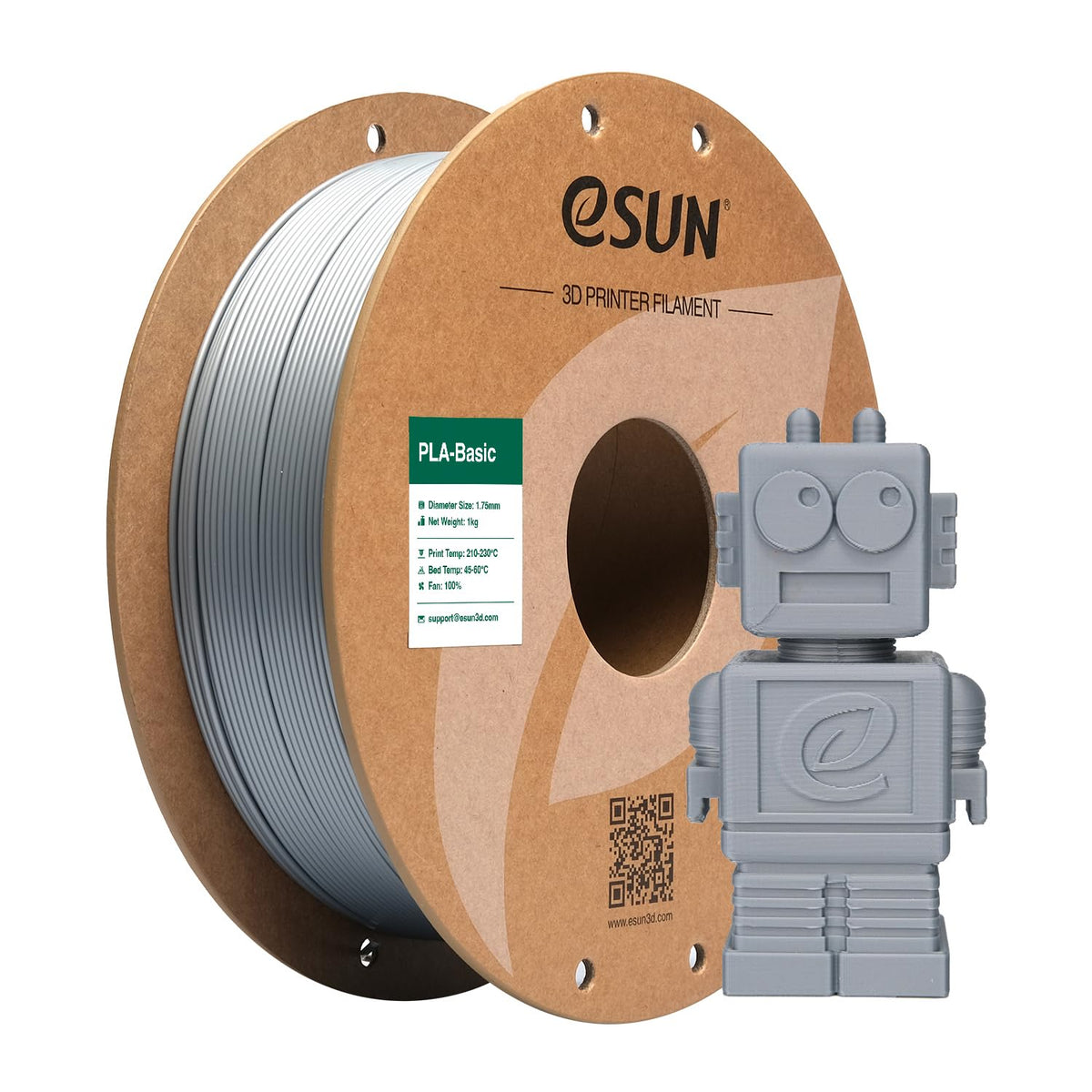 eSUN PLA Basic Filament 1.75mm 3D Printer Filament 10KG 10 Colors