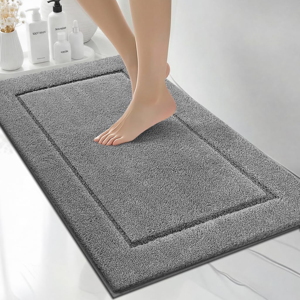 Extra Soft Bathroom Rug 30" x 60", Bath Mat, Shower Runner Rug