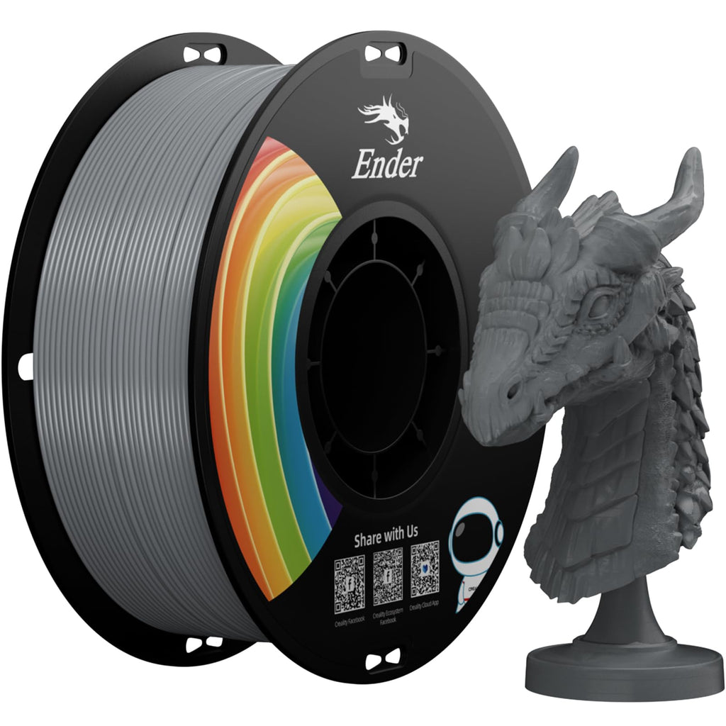 Creality PLA 3D Printer Filament, Multicolor, 12-Pack, 12KG Total
