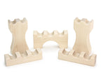 23 pc Toddler Chunky Hard Maple Wooden Block Set