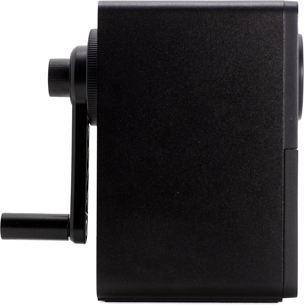Blackwing Desktop Pencil Sharpener, Adjustable Point Dial, Hand Crank