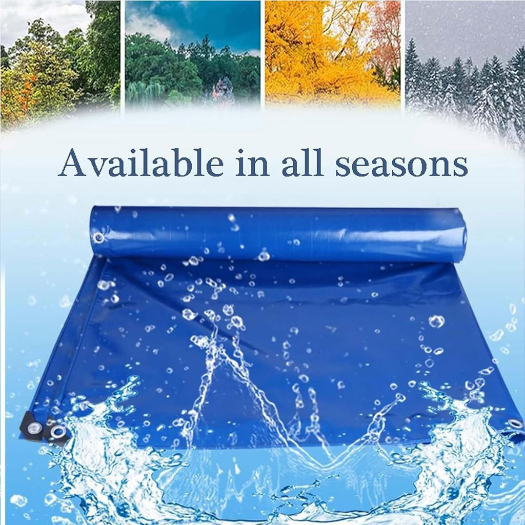 Tarp Heavy Duty Waterproof 10x20ft, Durable Uv Resistnat Windproof Protective Tarp Cover, Outdoor Tarp for Shed Canopy Frame Carport Rain Shelter, 180 G/M²