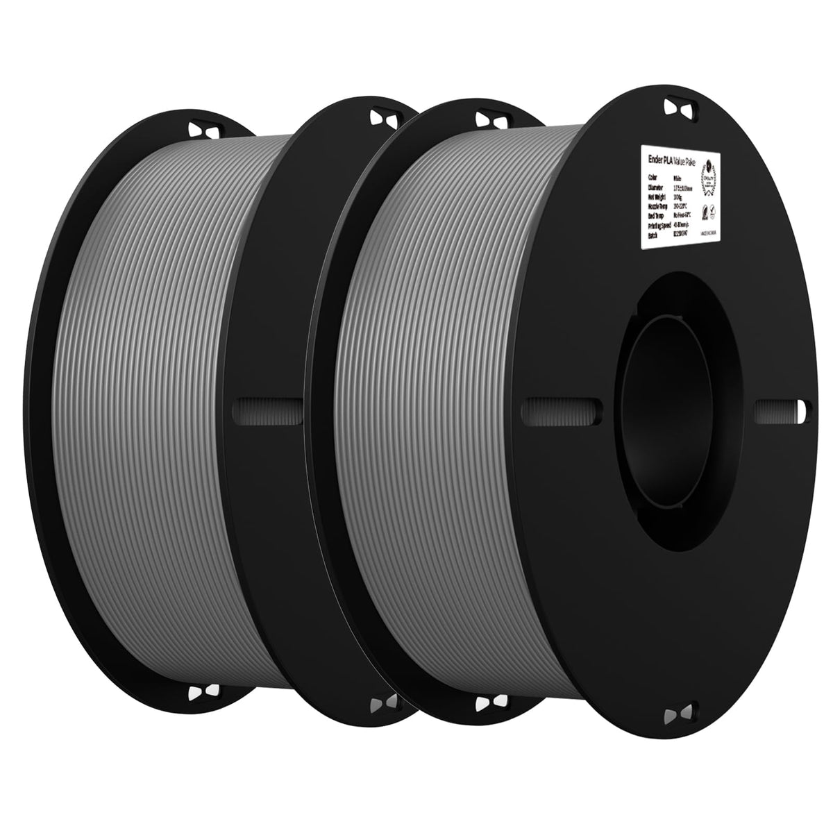 Creality PLA 3D Printer Filament, Multicolor, 12-Pack, 12KG Total