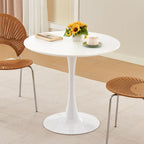 Round Dining Table, 31.5" Tulip Table (White)