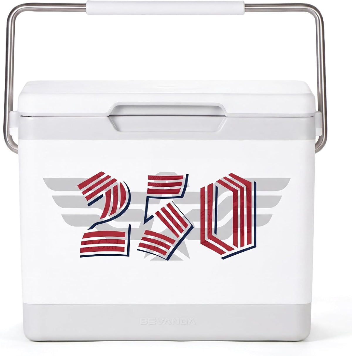 Bevanda - 20qt Verge Insulated Lunch Box - Durable Cooler with Magnetic Ice Packs - Hard Shell Cooler for Jobsite & All Day Temperature Control