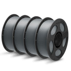 ANYCUBIC PLA Plus (PLA+), 3D Printer Filament 1.75mm Bundle, High Toughness, 1KG Spool, Black, White, Texture Grey, Pink, Red, Blue, Green, Orange, Yellow, Purple, 10KG in Total