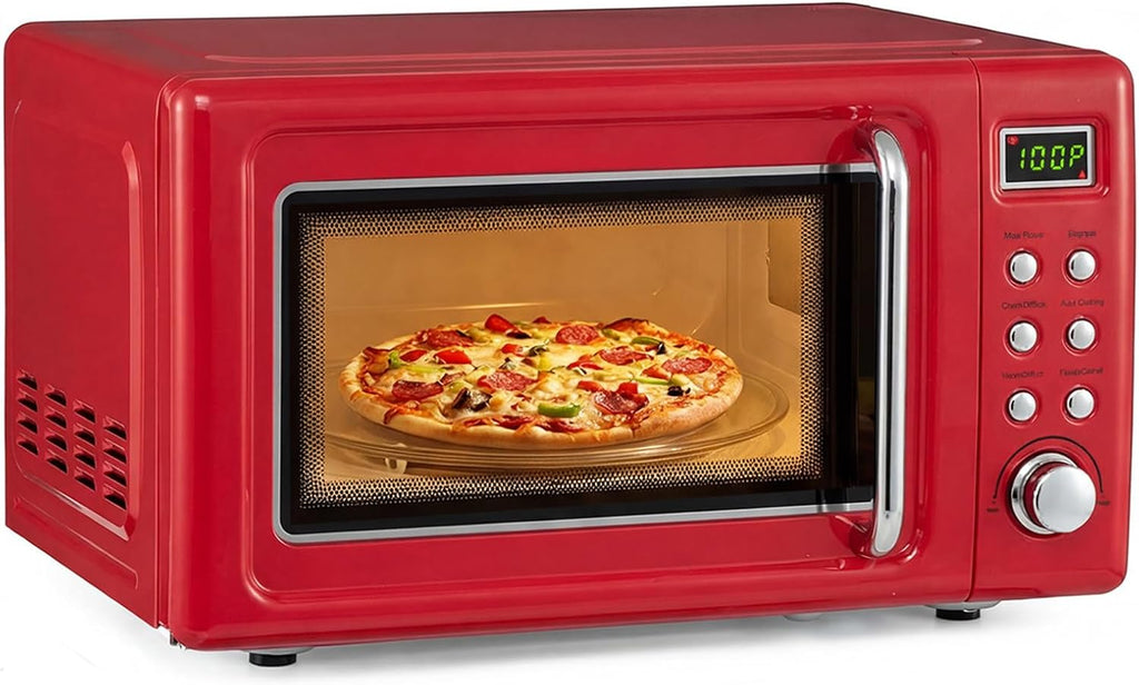 0.7Cu.ft Mini Microwave Countertop w/ 5 Micro Power, 700W