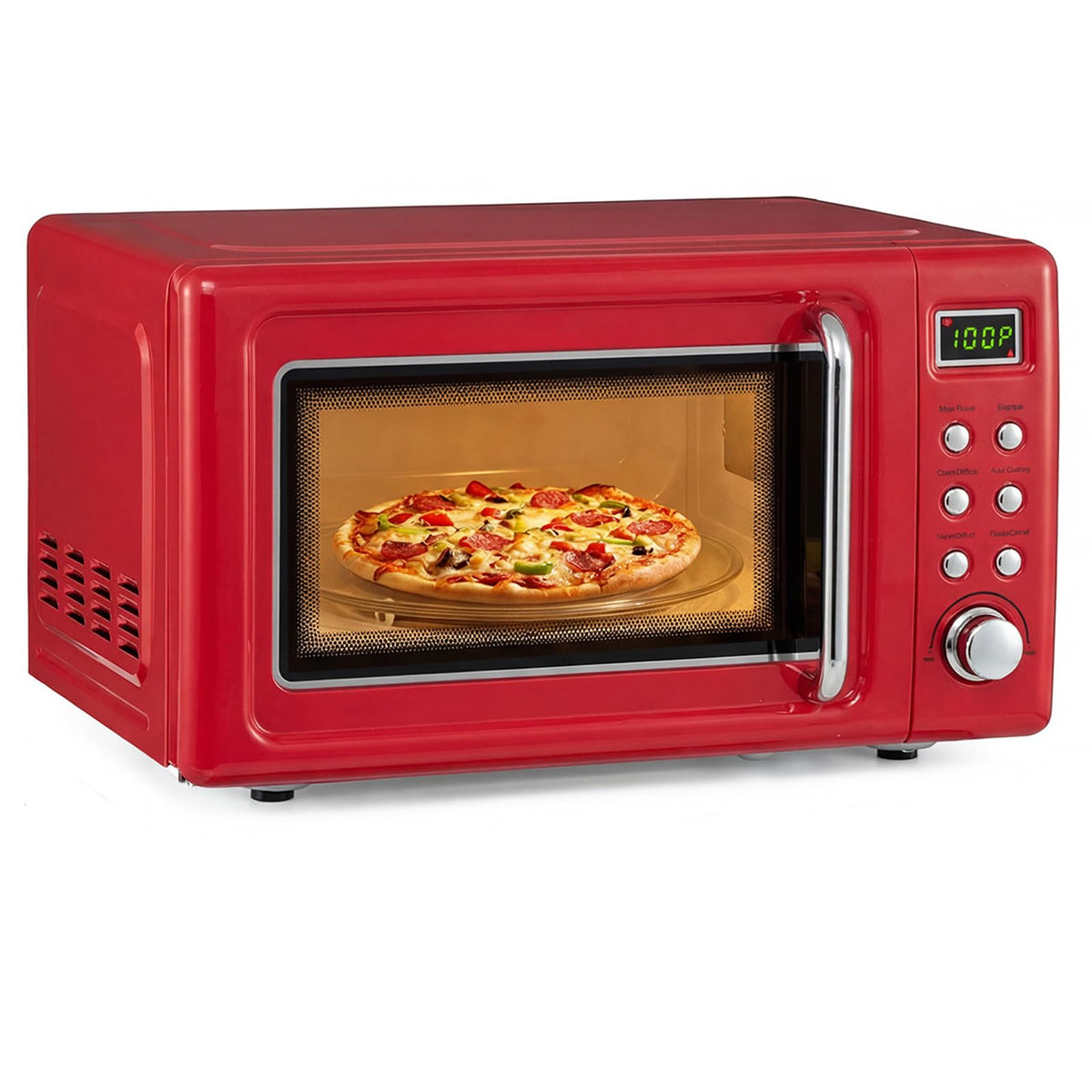 0.7Cu.ft Mini Microwave Countertop w/ 5 Micro Power, 700W