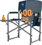 TIMBER RIDGE Aluminum Oversized Camping Chair, Support 400lbs