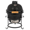 VINGLI 13" Kamado Grill Charcoal Grills Portable Barbecue Grill BBQ Kettle Stand Lid Perfect for Outdoor Camping Patio Backyard Picnic