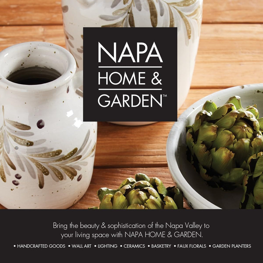 Napa Home & Garden Steeple Lantern 15.25" Black