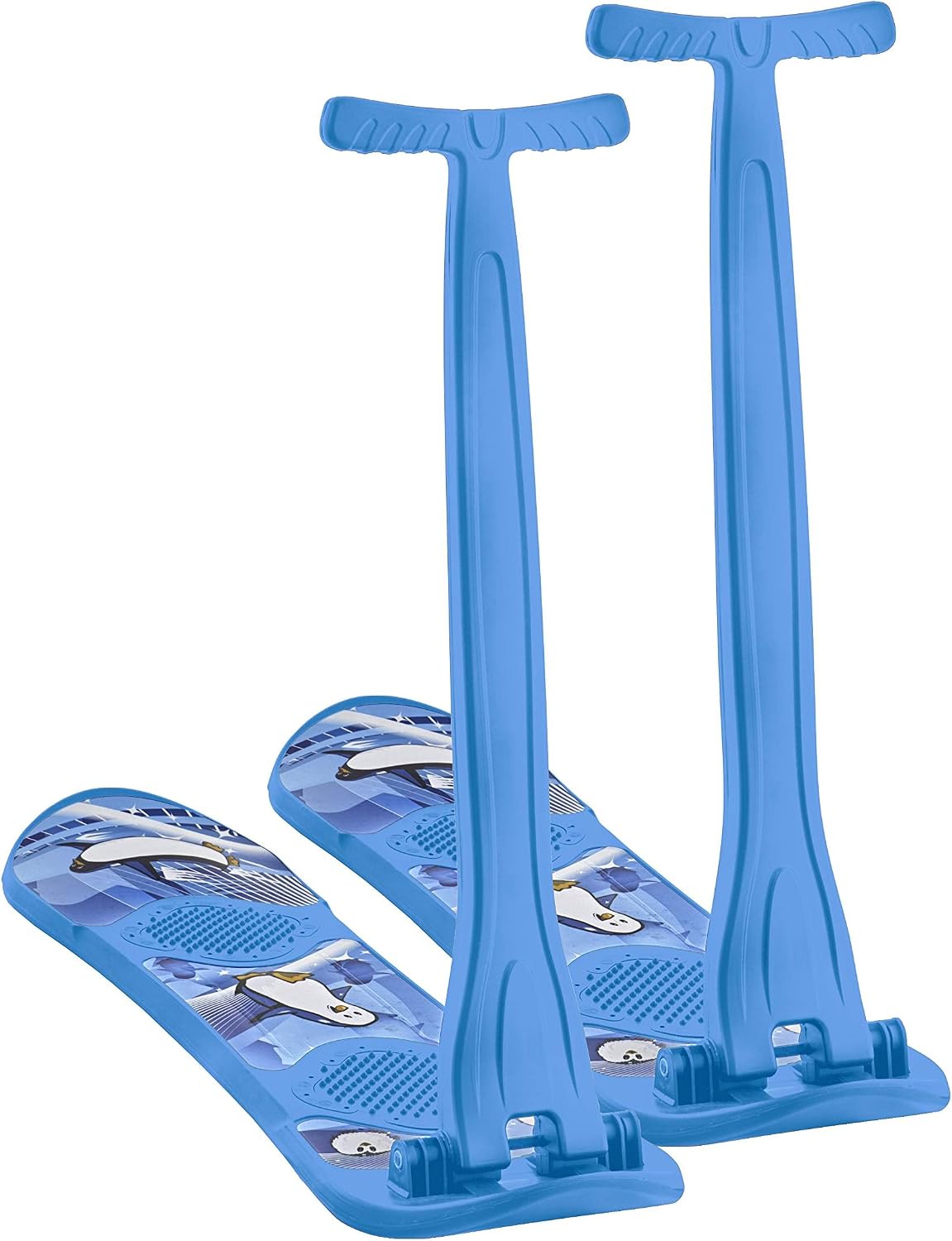 Superio Kids Snow Scooter, Ski Scooter, Snowboard, Snow Sled, Sledge Folding Sliding Ski Snowboard with Grip Handle