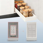 Fokyfok Pull Out Cabinet Organizer,23"-31"W,17"-24"D,Expandable,Adhesive