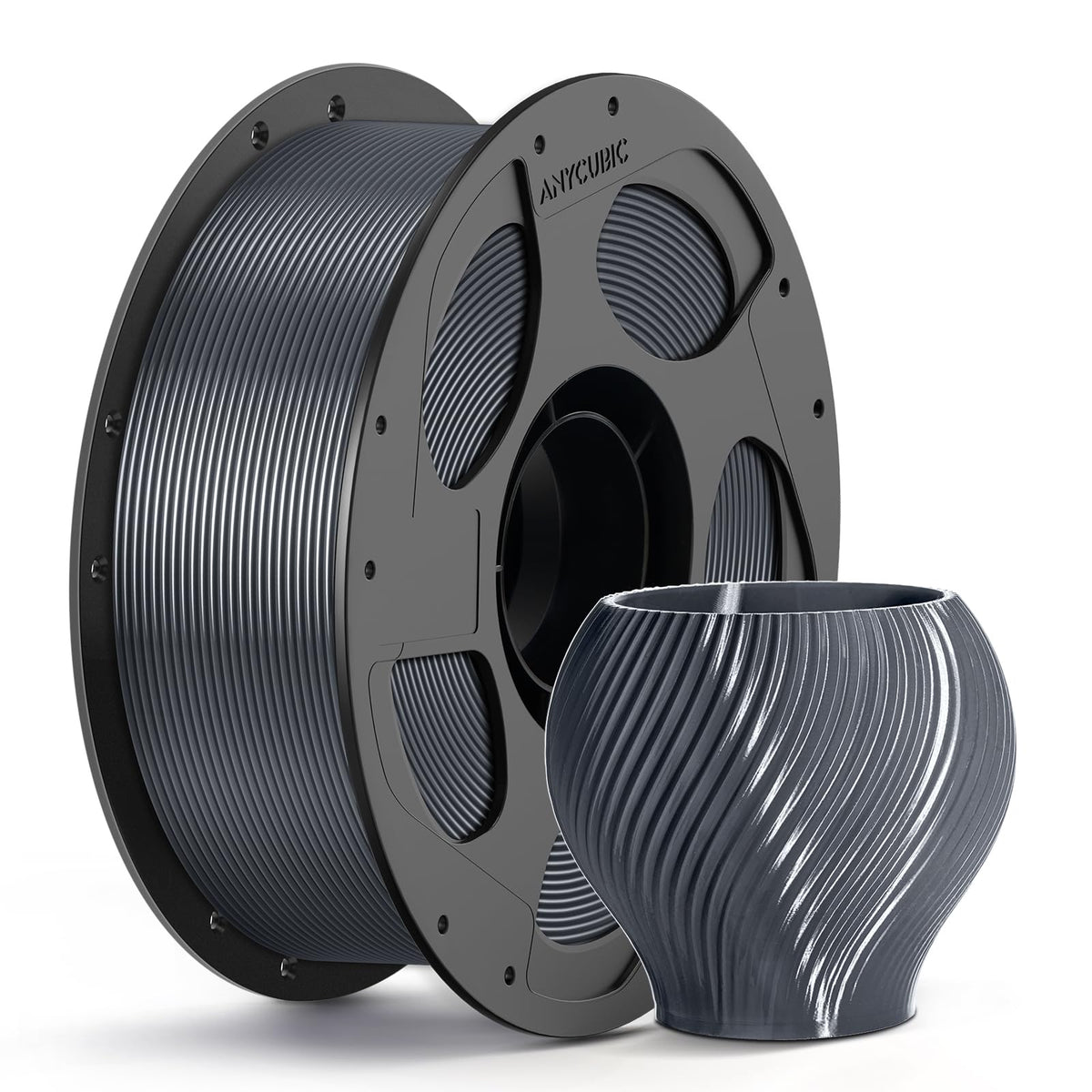 ANYCUBIC PETG Filament 1.75mm, Multicolor Bundle 10KG, Reusable Spool