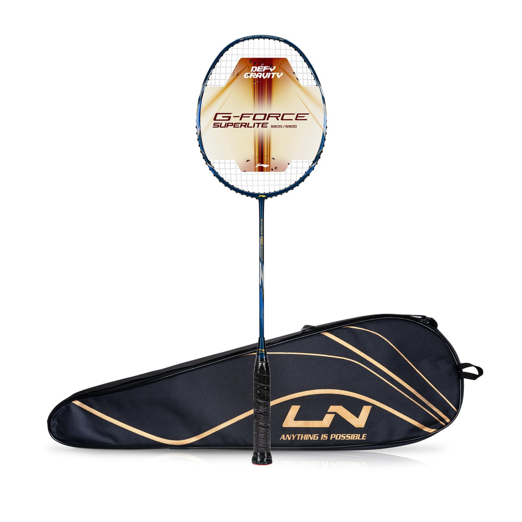 LI-NING G-Force 5900 Superlite Strung Badminton Racquet 5U G6
