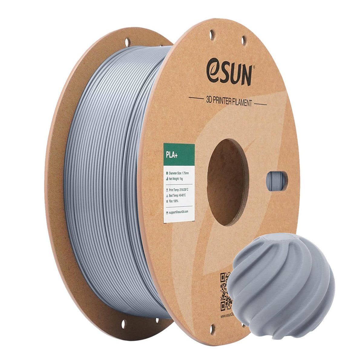 eSUN PLA+ Filament 3D Printer Filament 10KG Classic 10 Colors Bundle