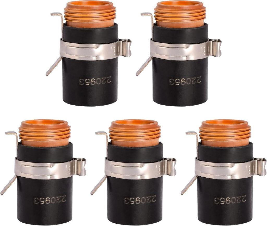 5Pcs 220953 Plasma Cutter Retaining cap (ohmic) Fit for PMX 45XP/65/85/105 Plasma Cutting Torch Consumable