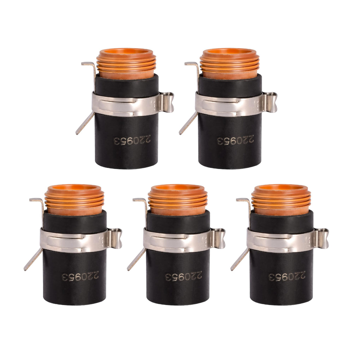 5Pcs 220953 Plasma Cutter Retaining cap (ohmic) Fit for PMX 45XP/65/85/105 Plasma Cutting Torch Consumable