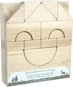 23 pc Toddler Chunky Hard Maple Wooden Block Set