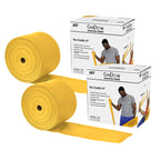 CanDo Twin-Pak Exercise Band, Blue, 100 Yard