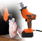 Electric Butchers Cordless Bone Saw Machine, 4000mah Professional Electric Butchers Saw, Handheld Bone Saw Machine for Meat Pork Fish Ribs,1x4000mah