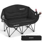 KingCamp Double Camping Chair, Heavy Duty 660lbs Folding 2 Person Chair