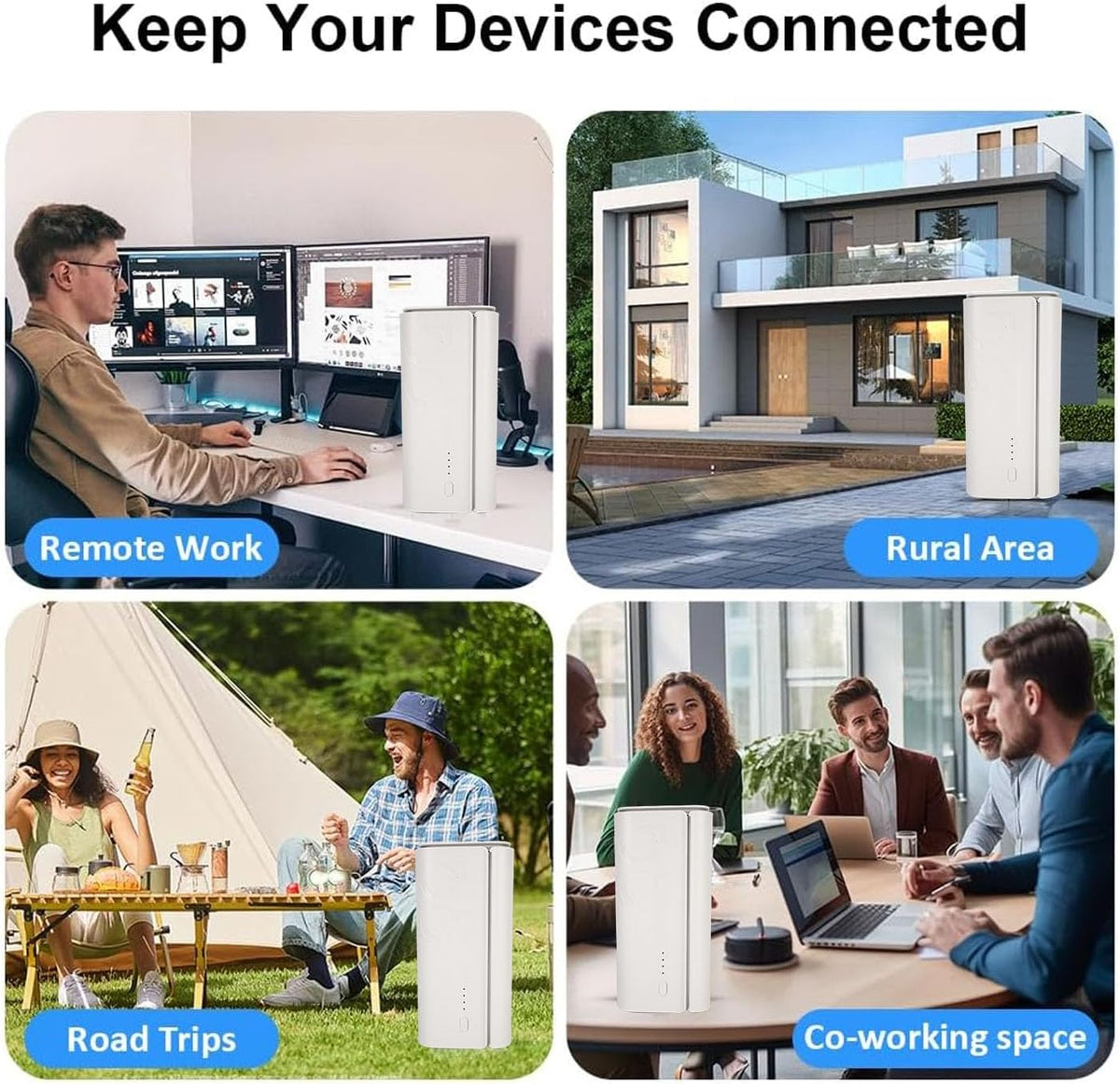XUMIUZIY 5G CPE Router, WiFi 6 Wireless Router 4.67Gbps High Speed Dual Band with SIM Card Slot, for Home Indoor Support NSA SA (White)
