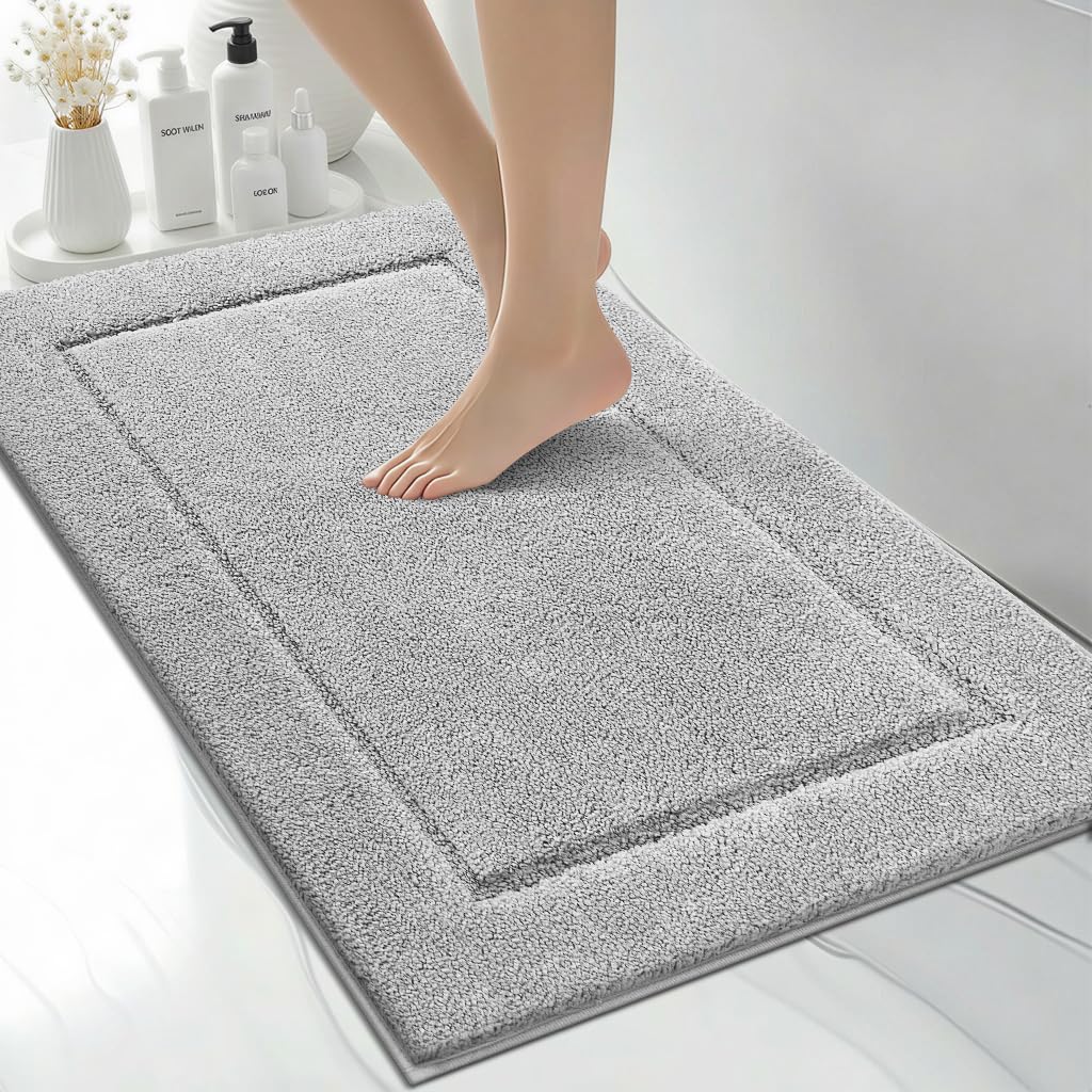 Extra Soft Bathroom Rug 30" x 60", Bath Mat, Shower Runner Rug