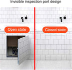 JHDXL Invisible Inspection Port, Access Hatch Sealed Roof Access, Attic Basement Exit Covers, Vent Systems Access Panel, Bathroom Service Access Hole Cover(60 * 50 * 4.5cm/23.6 * 19.7 * 1.8in)