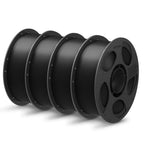 ANYCUBIC PLA Plus (PLA+), 3D Printer Filament 1.75mm Bundle, High Toughness, 1KG Spool, Black, White, Texture Grey, Pink, Red, Blue, Green, Orange, Yellow, Purple, 10KG in Total