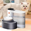 Smart Pet Water Fountain, Automatic Pet Water Dispenser,2025 Ultra Silent Design Lasts Up to 180 Days Dispenser Rechargeable Pet Bowl for Dogs and Cats with Flowing