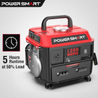 PowerSmart 1200 Watt Portable Generator for Camping